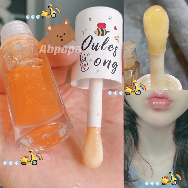 [Hàng mới về] Dầu Dưỡng Môi Oulesong Chiết Xuất Cam Và Mật Ong Dưỡng Ẩm Hiệu Quả